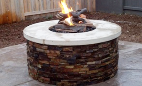 outdoor firepit